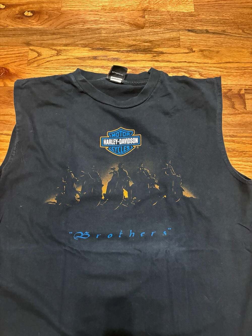 Harley-Davidson Blue Grass Louisville KY Brothers Sleeveless Shirt XL
